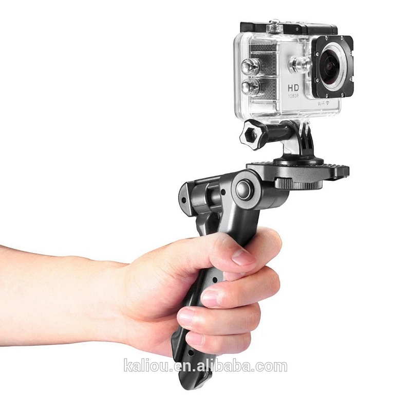 Hot selling mini Desk Flexible Camera Tripod Monopod/holder bracket mount for Go Pro Heros 3+ 3 2 1