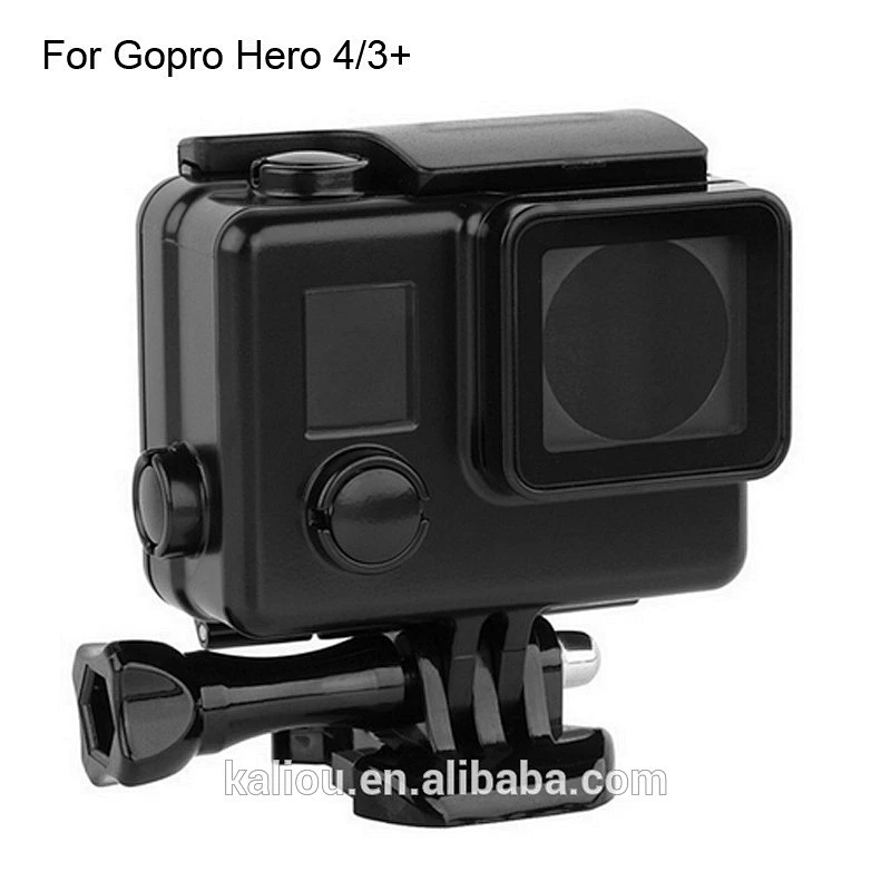 Hot sale Black Version 30M Waterproof Housing Case for ** ** 4/3+/3 with adapter mount