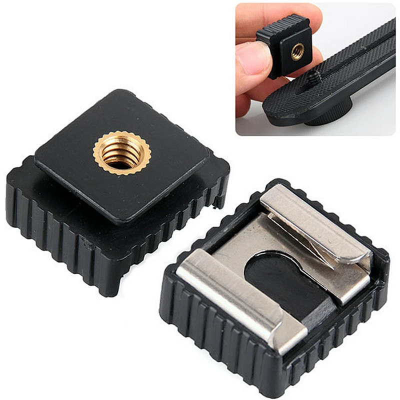 Kaliou Metal Flash Hot Shoe Mount Adapter to 1/4