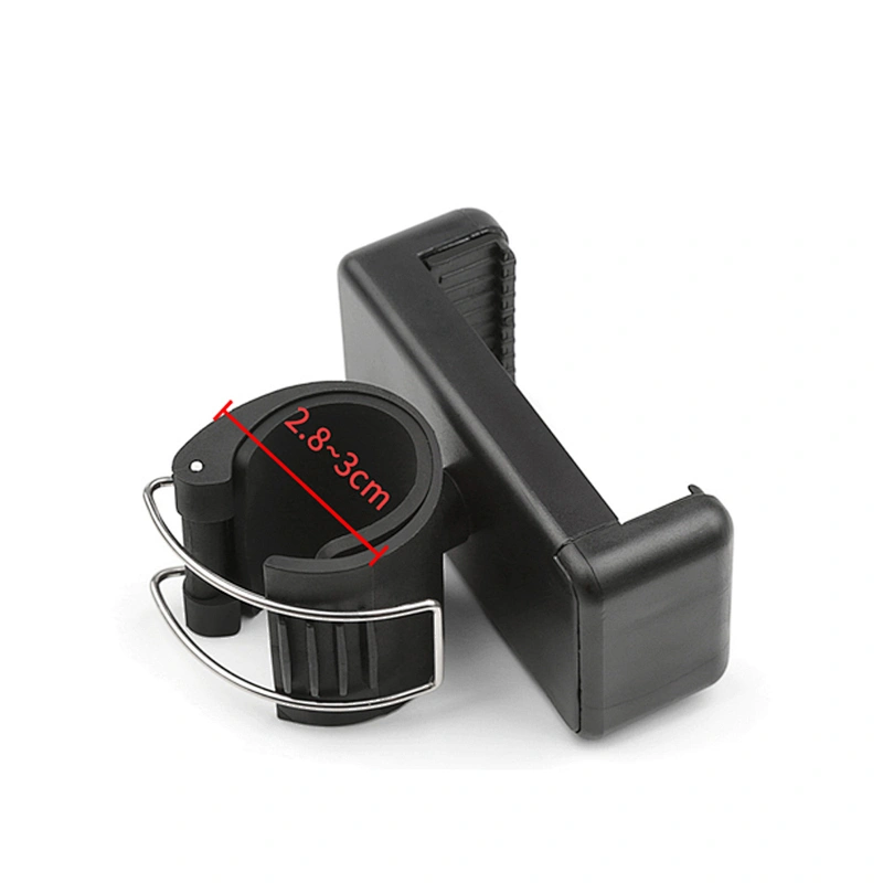 Kaliou Universal Mobile Phone Lock Buckle Clip Mount for iPhone X 8 7/Samsung/Huaweii Mobile Phone Selfie Stick 3-way Monopod