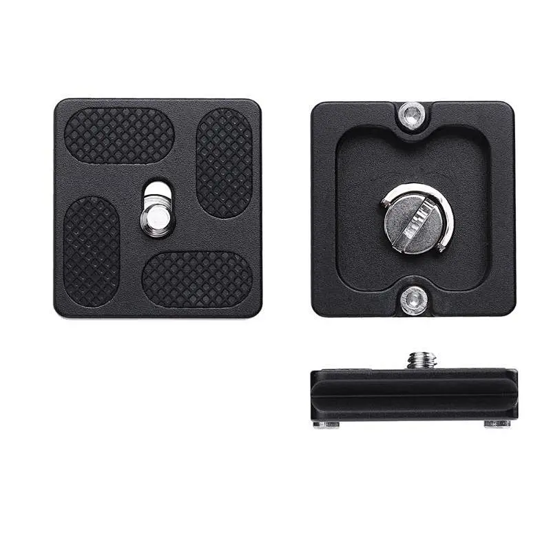 Kaliou Universal PU40/PU50/PU60/PU70/PU100 Quick Release Plate with 1/4 inch Screw for Camera DSLR Canons/Nikons/Sonys