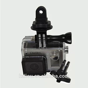 Factory direct sale New Tripod Convert Mount Adapter for Go pro Cameras with 1/4 inch connector mounts