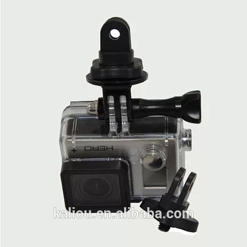 Factory direct sale New Tripod Convert Mount Adapter for Go pro Cameras with 1/4 inch connector mounts