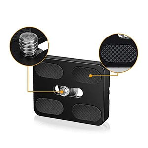 Kaliou Camera tripod parts equipment aluminum CNC tripod ball head camera quick release plate B0 J0 Q1 PU-50 PU50