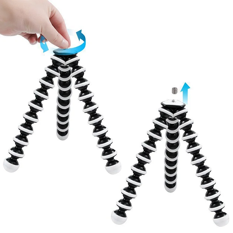 2018 S Size mini Octopus Multifunctional selfie stick Tripods holder for Phone camera Mobile