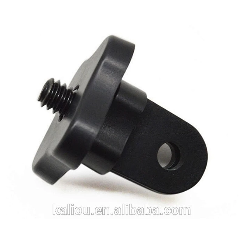 Factory direct sale New Tripod Convert Mount Adapter for Go pro Cameras with 1/4 inch connector mounts