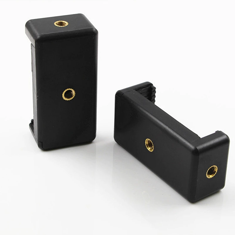 High quality tripod clip phone holder cell phone mount clamp for mobile phone camera