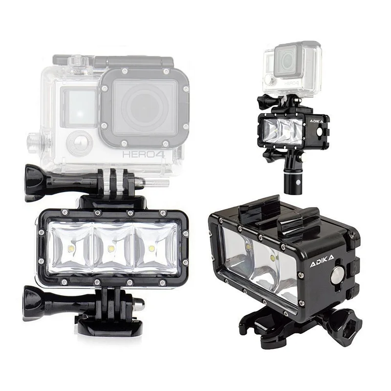 Kaliou LED Diving underwater Light Lamp for XiaosYi **-** 3 3+ 4 for ** SJ4000 for xiaomis yi sport camera