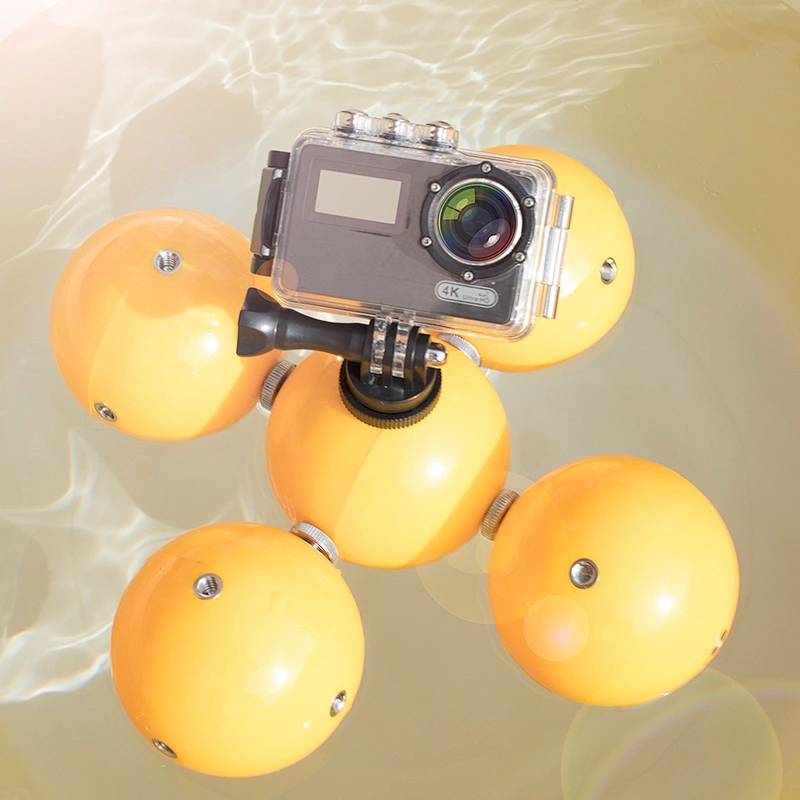 Kaliou 1pcs Mini Holder Underwater Floating Buoyancy ball for Goo pro Xiaomis yi Go pro SJCAMs SJ4000 4k Sport Action Camera