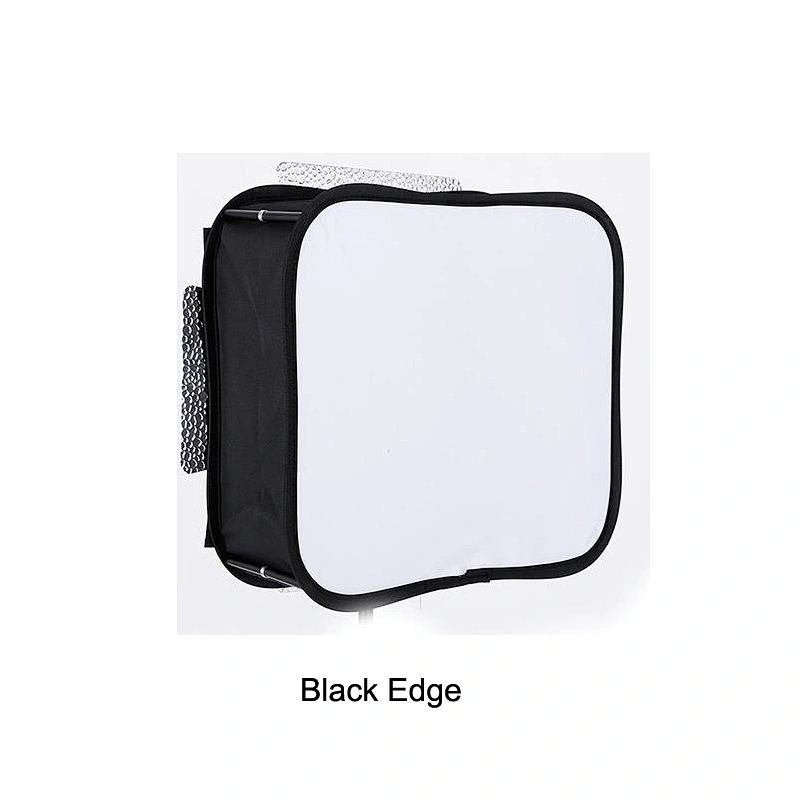 Kaliou Black Red Frame Foldable Flash Diffuser Softbox Soft Box For Canon EOS Nikon Speed Light Photo Studio