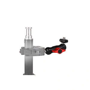 New arriving Multi-function Double Ball Head Arm Clamp For DJI Ronin Gimbal DSLR Camera+Locking Knob Kit To Mount Monitors Led