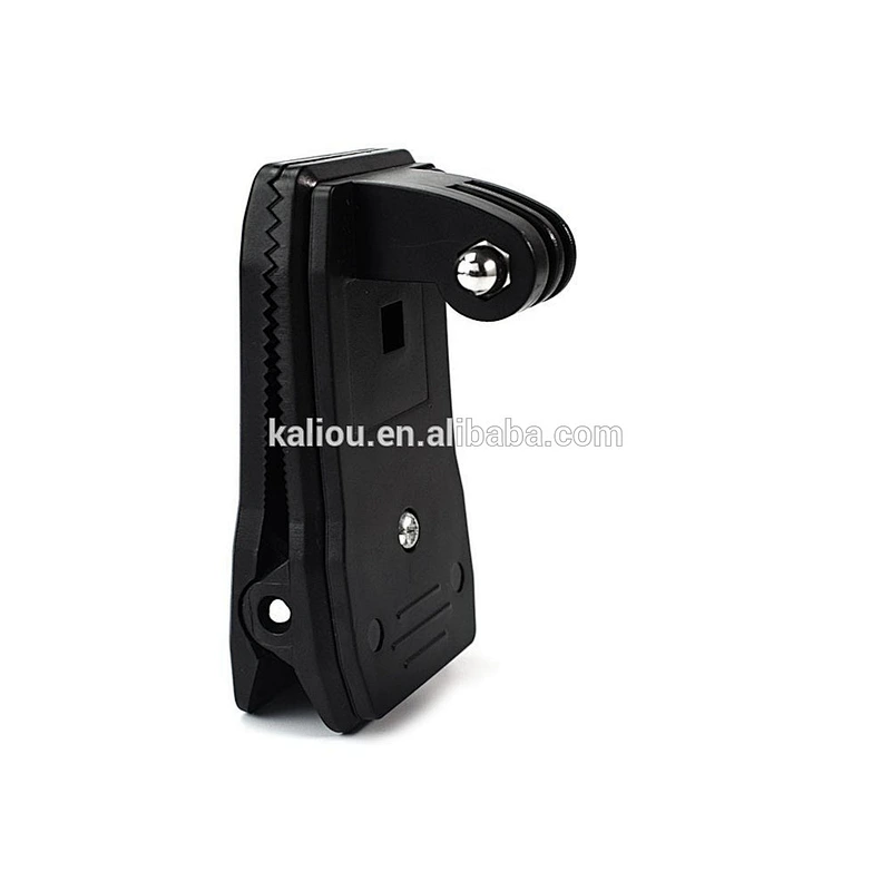 Kaliou 360 degree backpack bag sports camera accessories For GoPro clip hat clip Tripod Monopod Mount Adapter