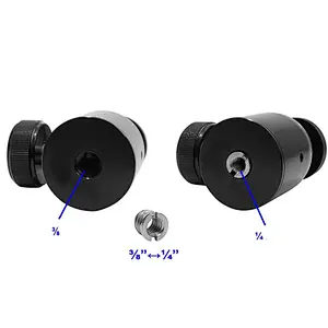 China High quality Q35 universal Mini Tripod Ball Head Camera Hot Shoe to Screw Mount for Flash Light Stand