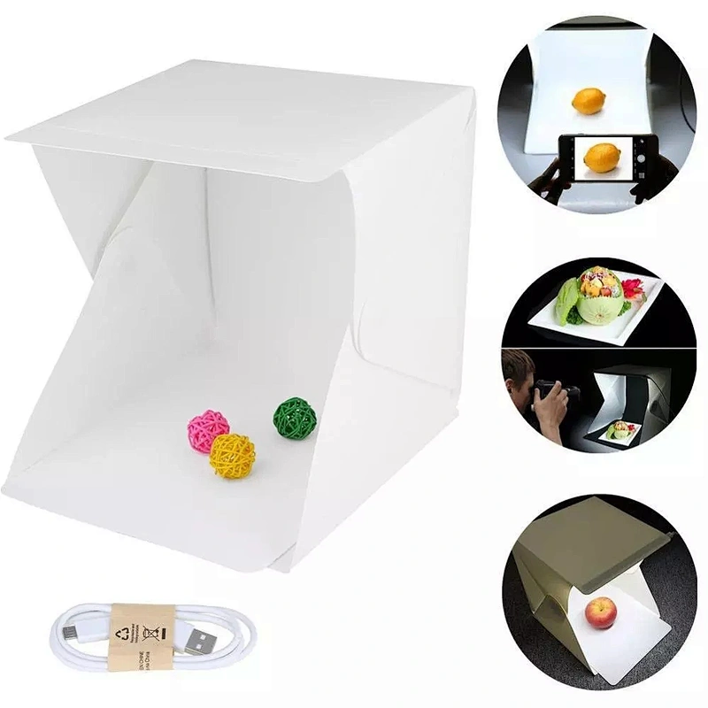 Foldable photo studio portable led light soft box 20/30/40cm