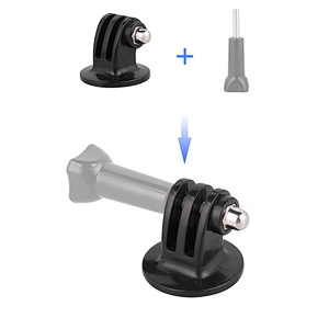Kaliou Kaliou Tripod Mount Monopod Adapter for Go pro 7 6 5 4 3+ 3 2 1 SJ4000 SJ5000 XiaomiYi Action Camera Accesseries kits