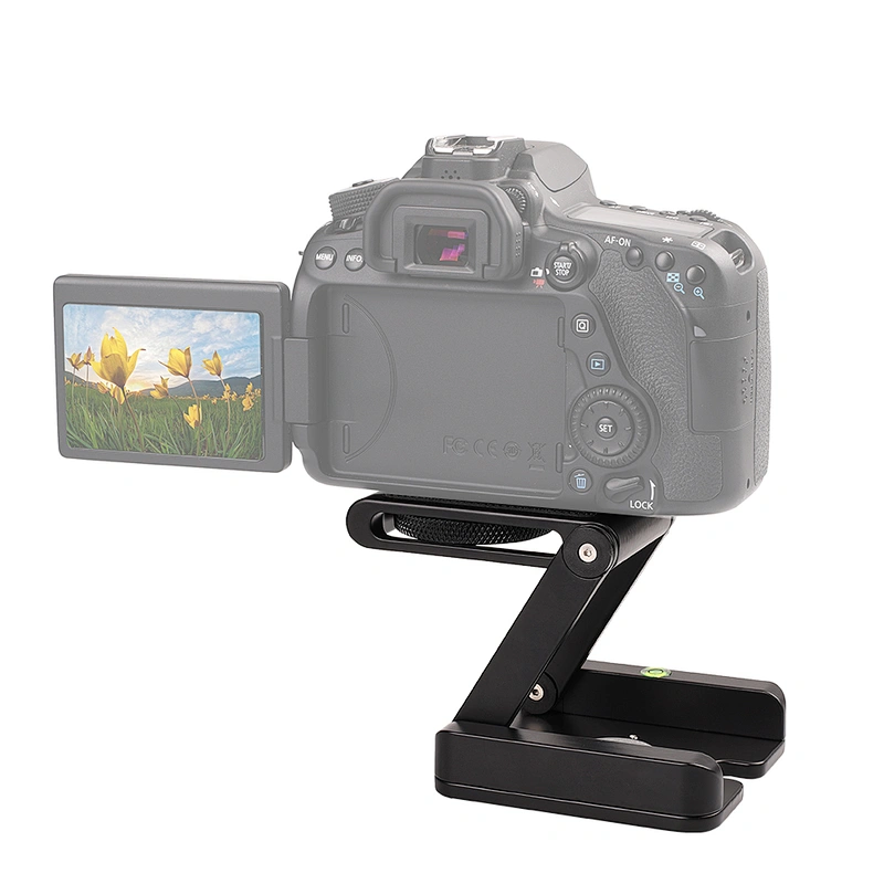 Kaliou Folding Foldable Z Type Ball head Camera Tripod Head Tilt Head for Canons Nikons Sonys DSLR Camera