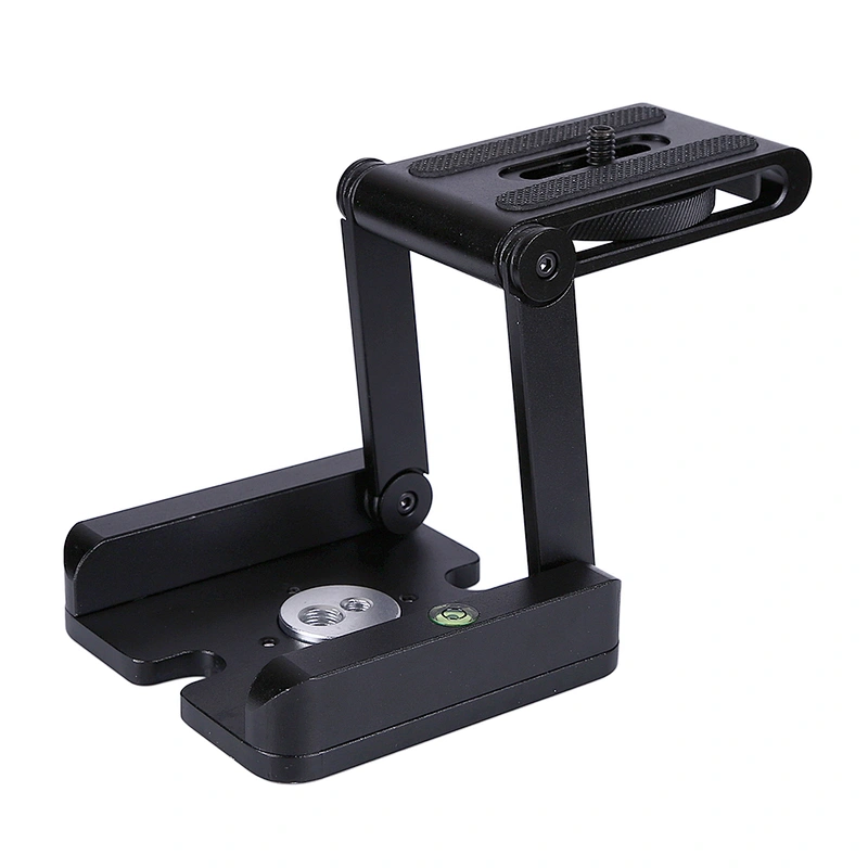 Folding Z Type Stand Holder Professional Tripod Kit Tilt Head Pan Ball Head Folding Desktop Compatible Camera Camcorder