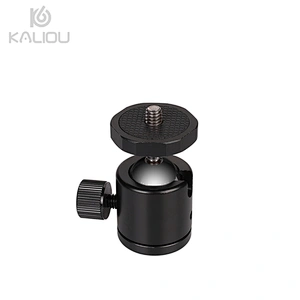 Kaliou 2018 Hot New Universal Colorful 360 Degree Swivel Rotating All Metal Mini Ball Head for Camera Tripod