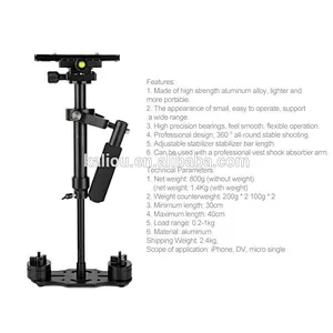 Kaliou Aluminum Alloy Professional S40 Camera Stabilizer Phone Stabilizer