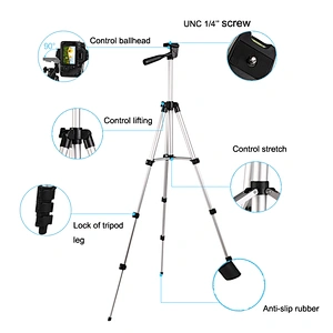 Kaliou 3 in 1 Aluminum Light Weight Camera Tripod 3110 Tripod Stand for SmartPhone Canons with U Clip Holder BT Remote Shutter