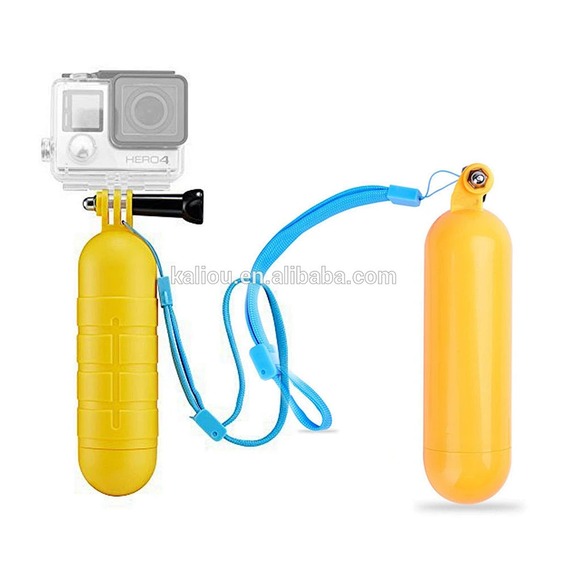 Kaliou Action Camera Accessories Flat-Bottomed Solid Color Bobber Floating Hand Grip / Buoyancy rods for ** Yi Sport Camera