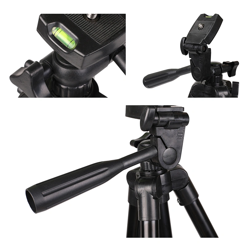 Kaliou Professional Portable Aluminum Alloy Camera Tripod 3120 for DSLR Nikon D3300 D5300 Canon Smartphone iPhone Huaweixiaomi