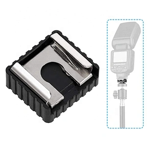 Kaliou Photo Studio Accessories Standard 1/4 Screw Mount Adapter Thread Camera  SC-6  Hot Shoe For Flash Light Tripod Stand