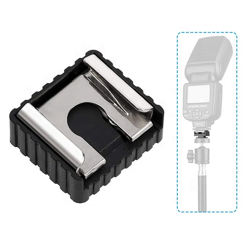 Kaliou Photo Studio Accessories Standard 1/4 Screw Mount Adapter Thread Camera  SC-6  Hot Shoe For Flash Light Tripod Stand