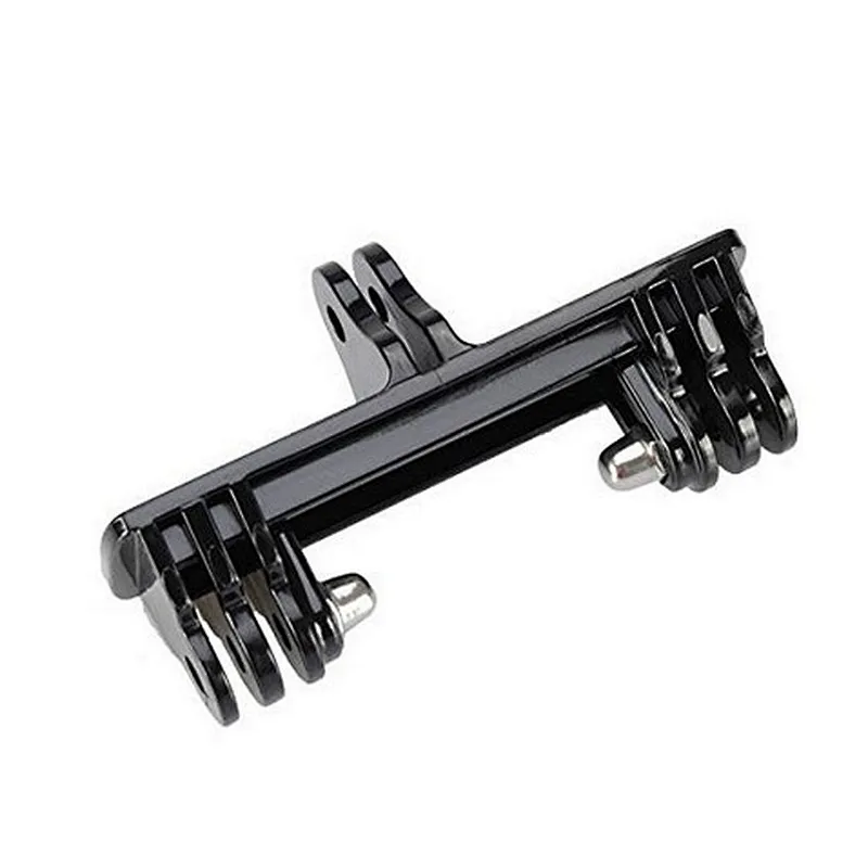 Kaliou Double Bracket Bridge Connector Adapter Tripod LED Light for Go Pro Sports Camera Accessories