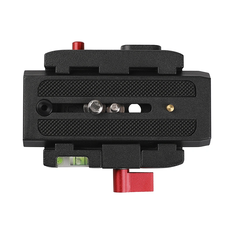Kaliou P200 Aluminum Tripod Quick Release Plate Camera Quick Release Plate Clamping Clamp Adapter for Manfrotto 501 500AH 701HDV
