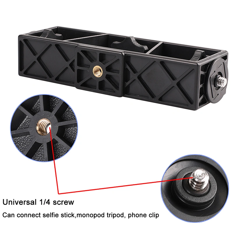 Kaliou Multi-stand Three Stands Universal 360 Degree Rotating Video Live Broadcasting Live Show Mobile Phone Bracket Phone Clip