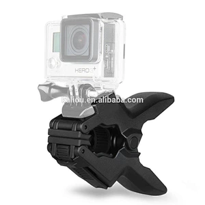 Kaliou Sport Camera GoPros shark Jaws Flex Clamp Mount holder for sport accessories camera