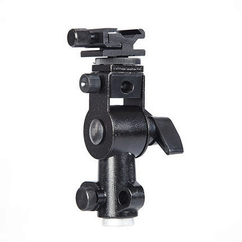 in stock Umbrella Tripod Holder Flash Mount D-Type Flash Holder Bracket for Camera Flash Lamp Light