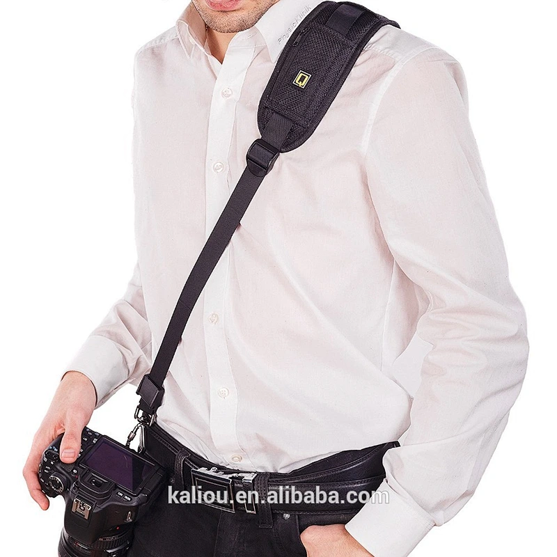 Universal Anti-Slip Nylon Shoulder Strap Quick Release Camera Single Shoulder Belt with Metal Hook and Screw for DSLR Camera