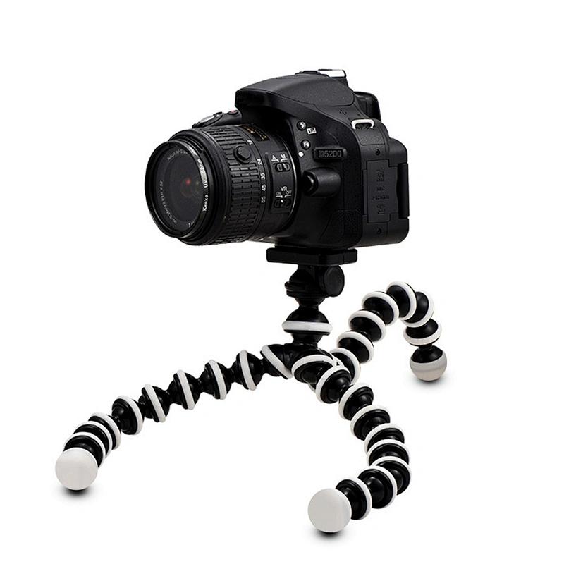 KALIOU Mini Octopus Tripod Bracket Remote Shutter Portable Flexible For Camera Mobile Phone Tripods Foldable Desktop Stand