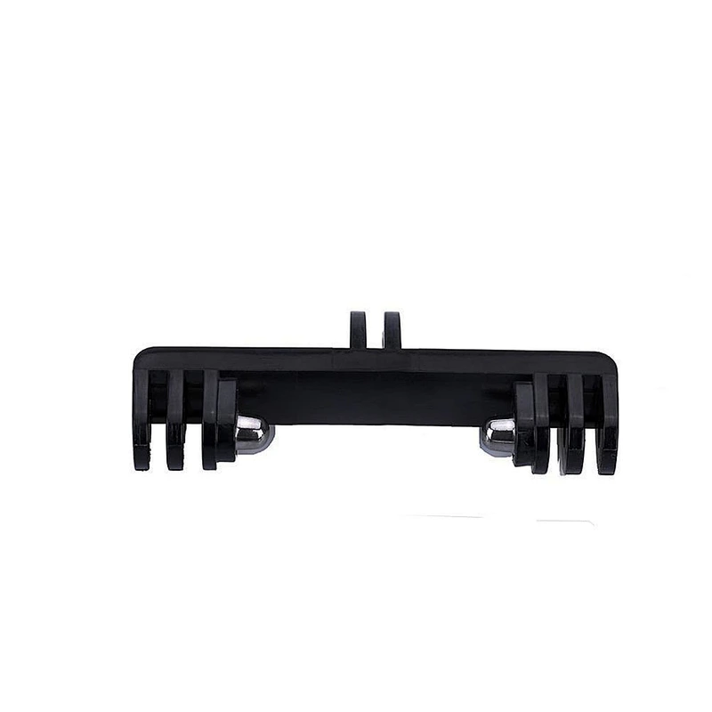 Kaliou Go pro Double Head Bracket Bridge Connector Mount Adapter with Screw for GoPros 7 6 5 4 3 2 1 Sports Camera and LED Light