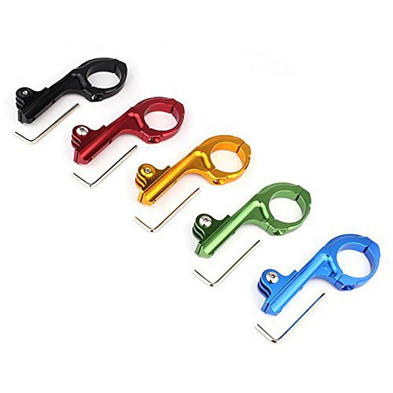Kaliou Factory 2018 Aluminum Bike Bicycle clip Handle Bar Mount Bracket for GoPros HD & Hero2 3 3+ 4 5