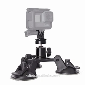 Factory Camera Accessories Car Window Glass Sucker Screw Mount 3 Feets Suction Cup for Go pro hero5 4 3+ 2 sj4000