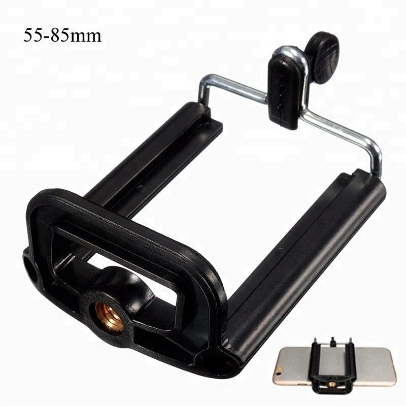 Universal Mobile Phone Selfie Stick Handheld Monopod Clip Adapter for Smartphone Camera Cell Phone Tripod Mount Holder
