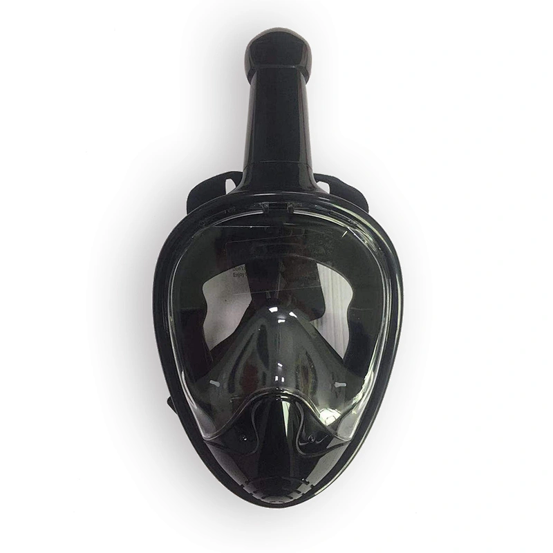 Kaliou 2019 Hot New Amazon Top Selling Full Face Snorkel Mask 180 degree view Dive Mask Scuba Diving Mask for Adult Black/Blue