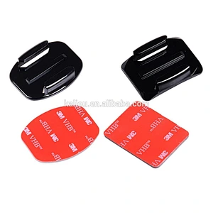 Kaliou Sports camera 8 in 1 Set Helmet 3M Adhesive Pads Sticker Curved Side Mount Accessories for GoPros