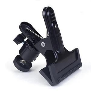 Kaliou Tripod Head Multi-function Clip Clamp Holder Mount with Standard Ball Head 1/4 Screw photography accessories for Camera