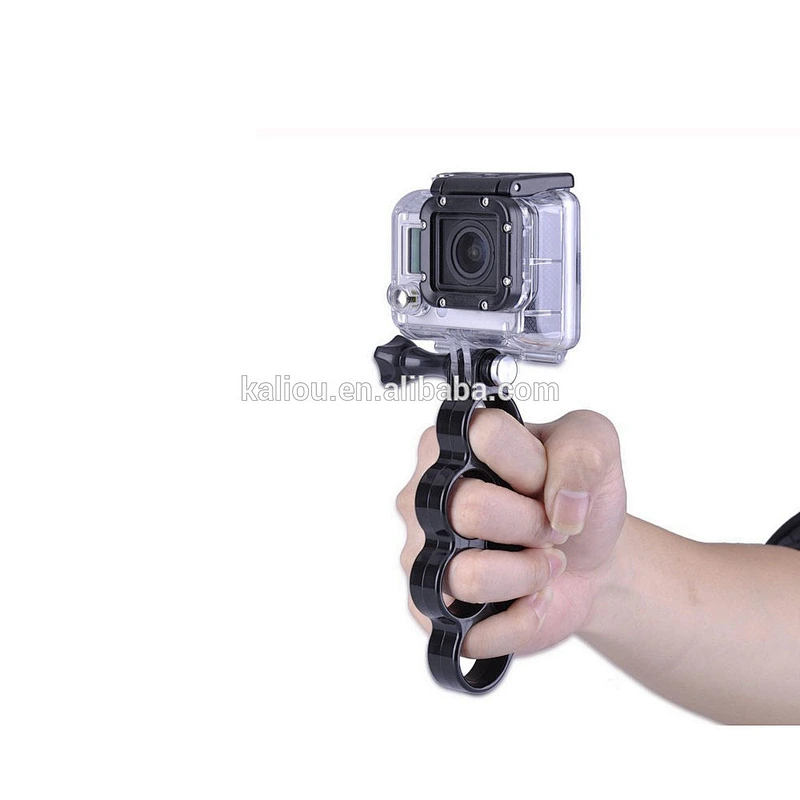 Kaliou Knuckle Hand Finger Grip Mount Handle Houlder For Action Camera for GoPros 4/3+/3/2/1