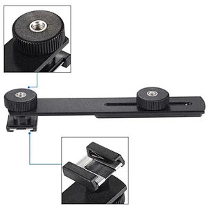 KALIOU Universal Light Stand Holder Flash Bracket Mount Tripod Hot Cold Shoe Adapter Screws For Digital SLR Camera