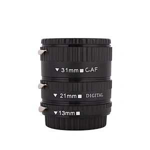 Kaliou 13mm,21mm Macro AF Auto Focus Automatic Aluminium Extension Tube Light Set  for Canon Digital SLR Cameras