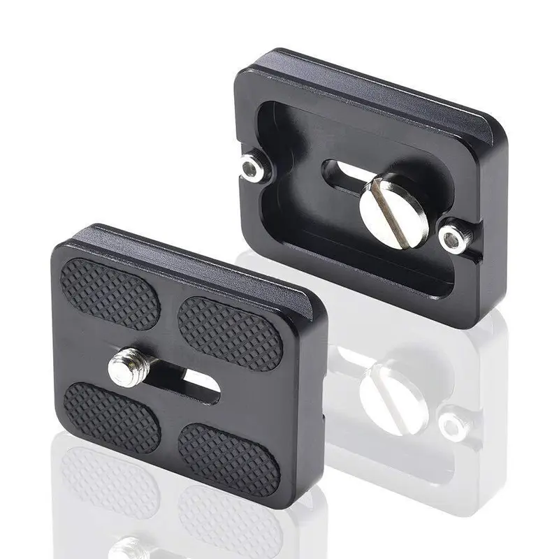 Kaliou Camera tripod parts equipment aluminum CNC tripod ball head camera quick release plate B0 J0 Q1 PU-50 PU50