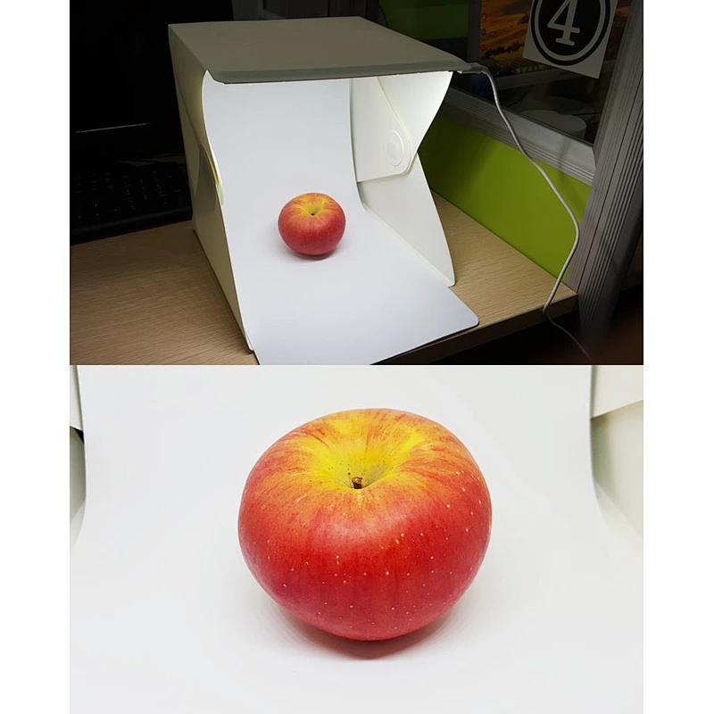 Kaliou Portable 20cm Professional Photo Light Box Portable Mini LED Softbox Flash diffuser