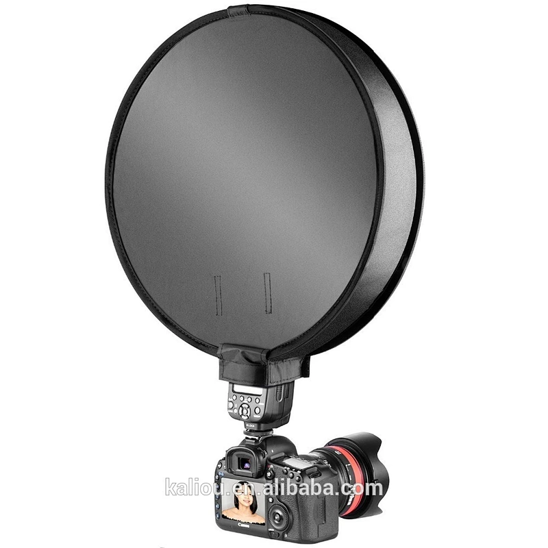 2 in 1 gray card Diffuser 30cm Softbox with Balance Card For Nikon for Canon for Sony Flash Light