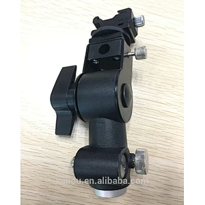 Kaliou Factory Price Umbrella Tripod Holder Flash Mount L D-Type Flash Holder Mount Bracket for Camera Flash Lamp Light