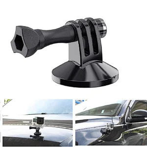 Kaliou Go pro Accessories Super Magnetic Base Mount Adapter with Thumb Knob Screw for Go Pro 7 6 5 4 3 2 1 Sports Action Camera
